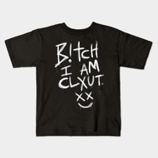 BAD AMY ''I AM CLXUT'' Kids T-Shirt